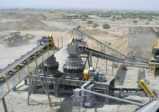 Sulfur ore crusher process