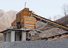 Pebble Jaw Crusher used in Pebble Crushing line