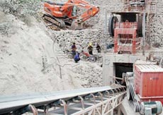 ore impact pulverizer machine