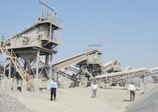 Pebble Jaw Crusher used in Pebble Crushing line