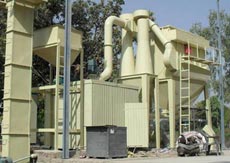 ore impact pulverizer machine