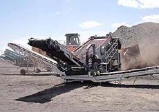 ore impact pulverizer machine